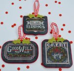 (image for) Chalkboard Ornaments - Christmas Collection Part 2